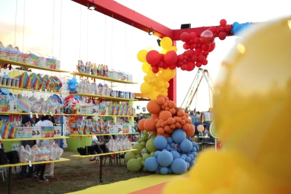 Thassia Naves celebra o primeiro aniversário do filho com Balões PIC PIC