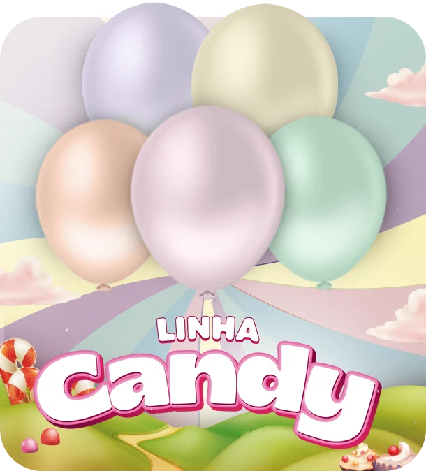 Linha de Balões Candy