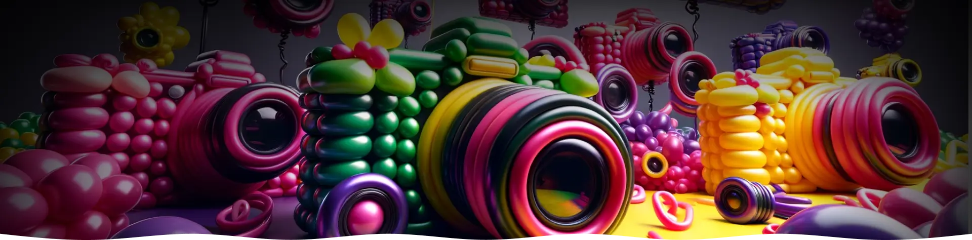Inspirações de Balões de Festas PIC PIC