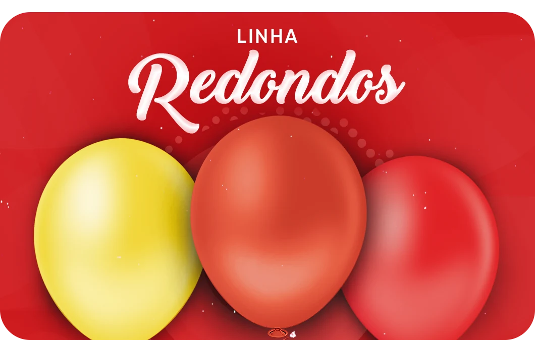 Linha de Balões Redondo