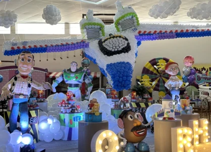 Balões PIC PIC transformam o aniversário com tema Toy Story 