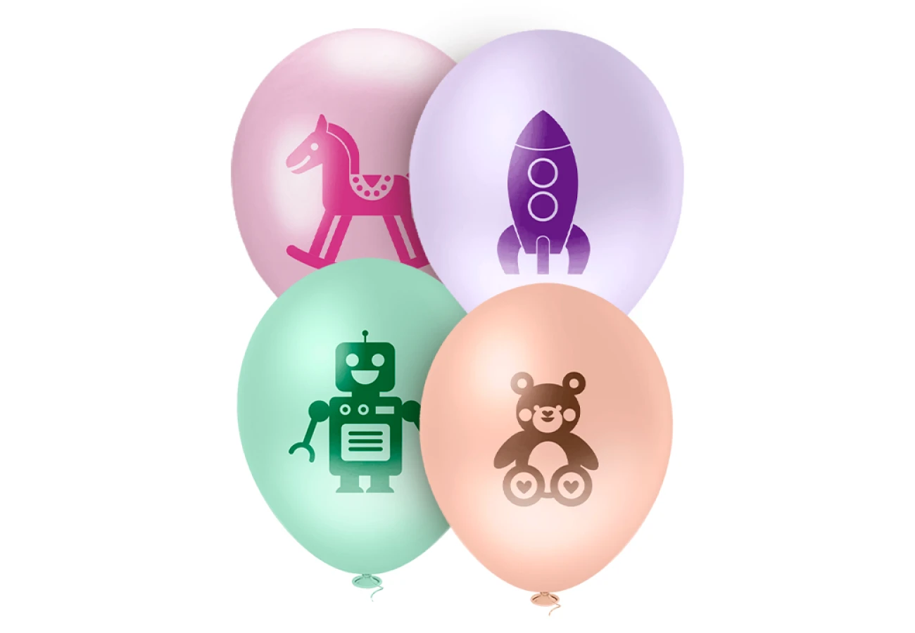 Balão mesversário: como os balões estampados agregam valor